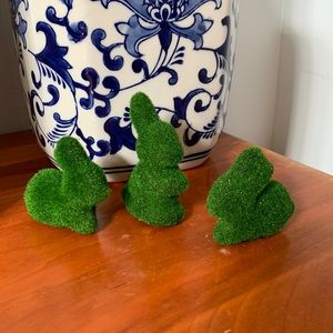 Mini moss Easter bunny rabbits